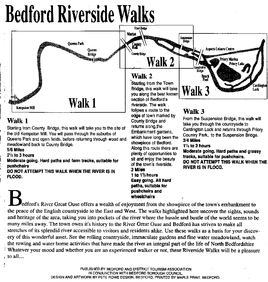 Bedford Riverside Walks